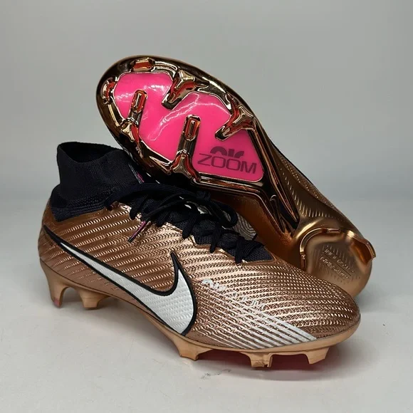 New Men’s Nike Zoom Superfly 9 Elite FG Generation Pack Copper Soccer Cleats NIB - Picture 2 of 7
